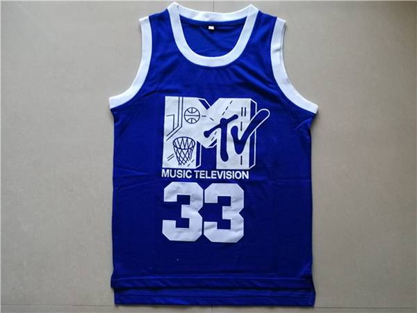 Movie Blue #33 SMITH Basketball Jersey (Stitched) Movie Blue #33 SMITH Basketball Jersey (Stitched)