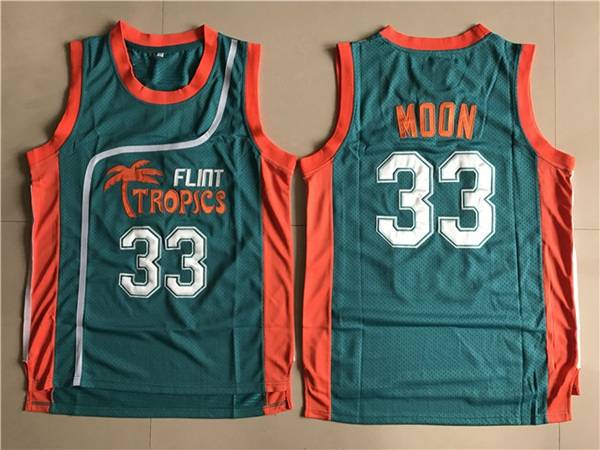 Movie Green #33 MOON Basketball Jersey (Stitched) Movie Green #33 MOON Basketball Jersey (Stitched)
