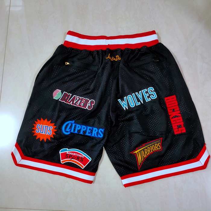 ALL-STAR Just Don Black NBA Shorts