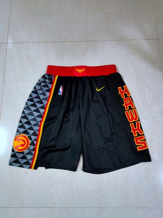 Atlanta Hawks Black NBA Shorts Atlanta Hawks Black NBA Shorts