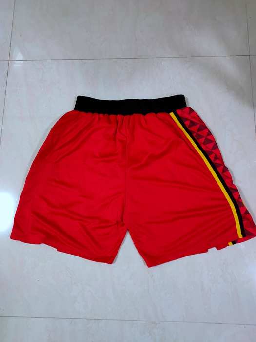 Atlanta Hawks Red NBA Shorts
