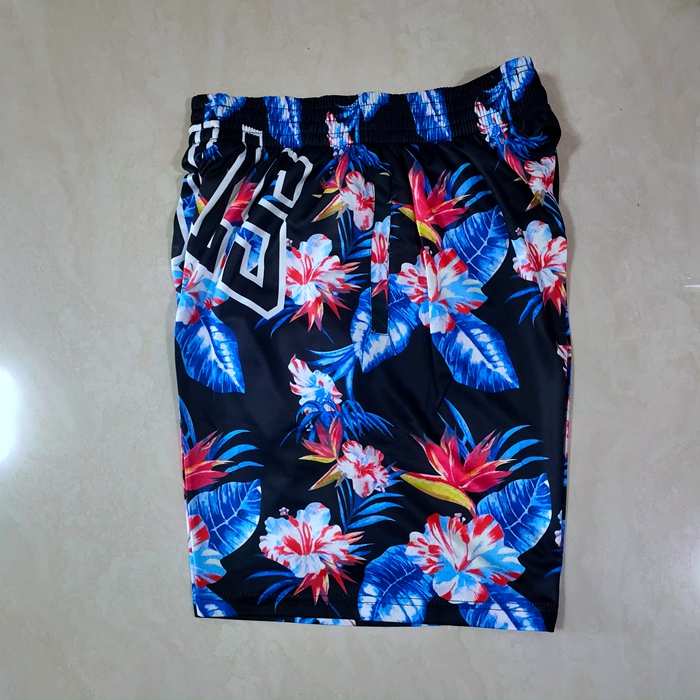 Chicago Bulls Mitchell&Ness Black NBA Shorts 02