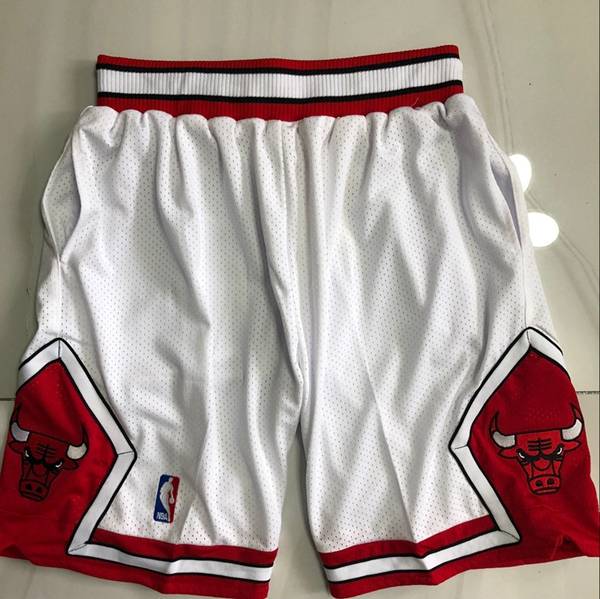 Chicago Bulls Mitchell&Ness White NBA Shorts Chicago Bulls Mitchell&Ness White NBA Shorts