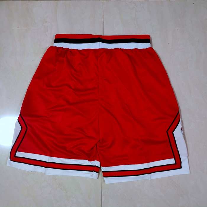 Chicago Bulls Red NBA Shorts