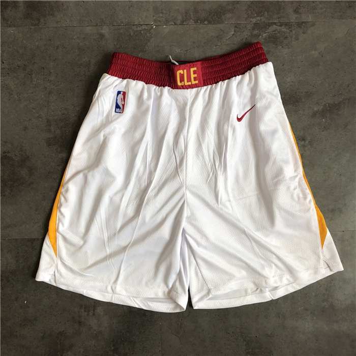 Cleveland Cavaliers White NBA Shorts Cleveland Cavaliers White NBA Shorts