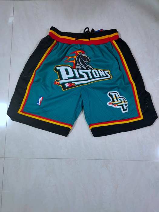 Detroit Pistons Just Don Green NBA Shorts Detroit Pistons Just Don Green NBA Shorts