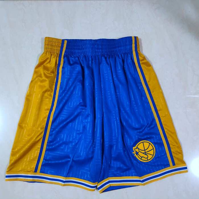 Golden State Warriors Blue NBA Shorts 02 Golden State Warriors Blue NBA Shorts 02