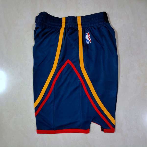 Golden State Warriors Dark Black NBA Shorts 02