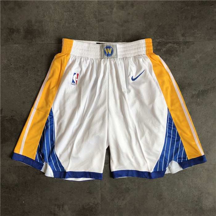 Golden State Warriors White NBA Shorts Golden State Warriors White NBA Shorts