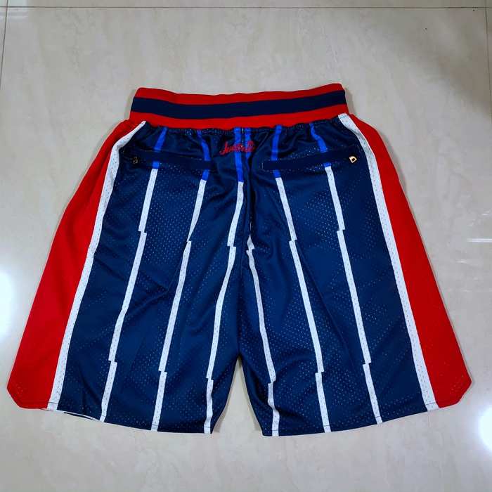 Houston Rockets Just Don Dark Blue NBA Shorts