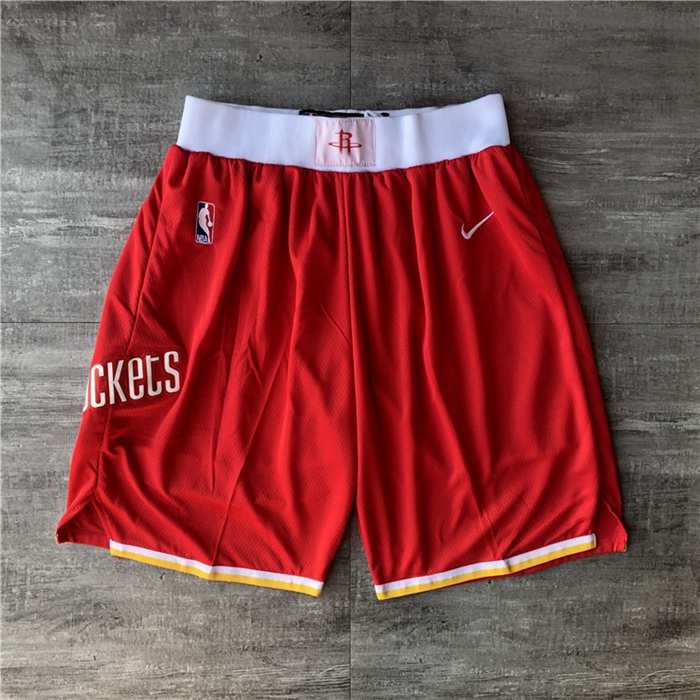 Houston Rockets Red City NBA Shorts Houston Rockets Red City NBA Shorts