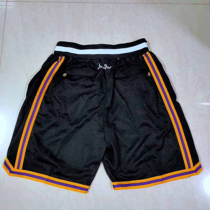 Los Angeles Lakers Just Don Black MVP NBA Shorts