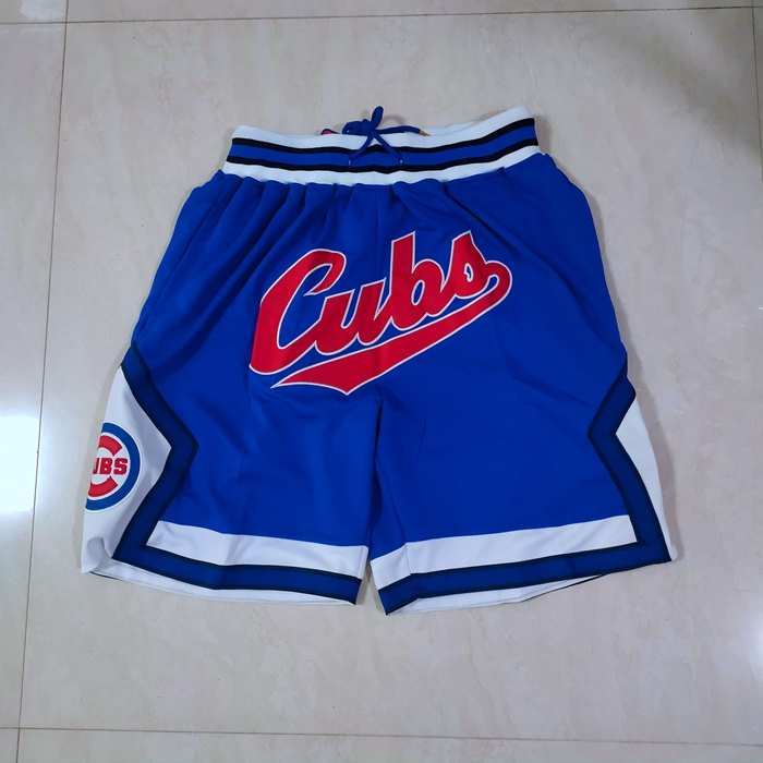 Chicago Cubs Just Don Blue MLB Shorts Chicago Cubs Just Don Blue MLB Shorts