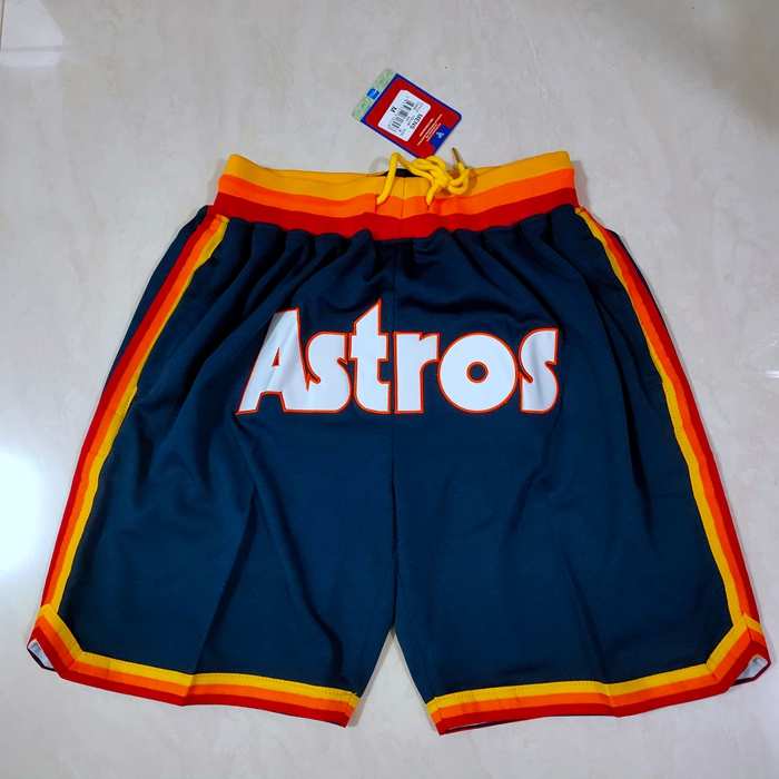 Houston Astros Just Don Dark Blue MLB Shorts Houston Astros Just Don Dark Blue MLB Shorts