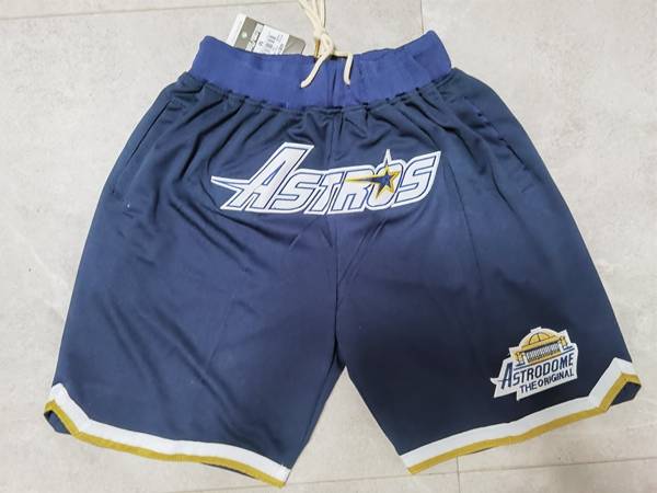 Houston Astros Just Don Dark Blue MLB Shorts 02 Houston Astros Just Don Dark Blue MLB Shorts 02