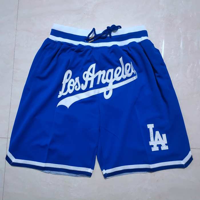 Los Angeles Dodgers Just Don Blue MLB Shorts 02 Los Angeles Dodgers Just Don Blue MLB Shorts 02