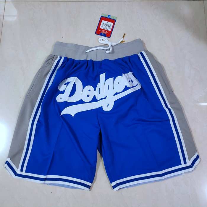 Los Angeles Dodgers Just Don Blue MLB Shorts 03 Los Angeles Dodgers Just Don Blue MLB Shorts 03
