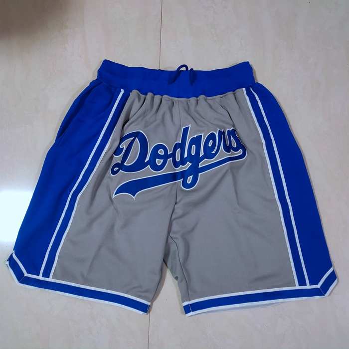 Los Angeles Dodgers Just Don Grey MLB Shorts Los Angeles Dodgers Just Don Grey MLB Shorts