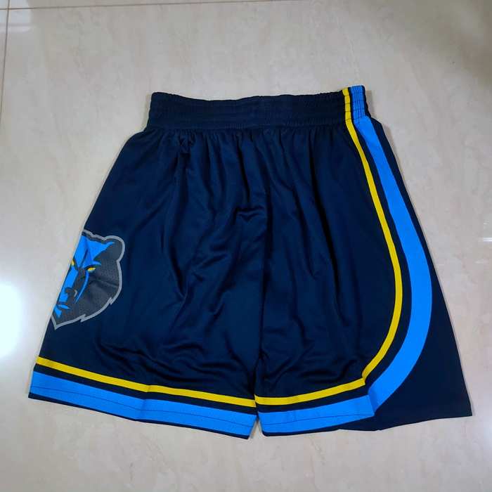 Memphis Grizzlies Dark Blue NBA Shorts