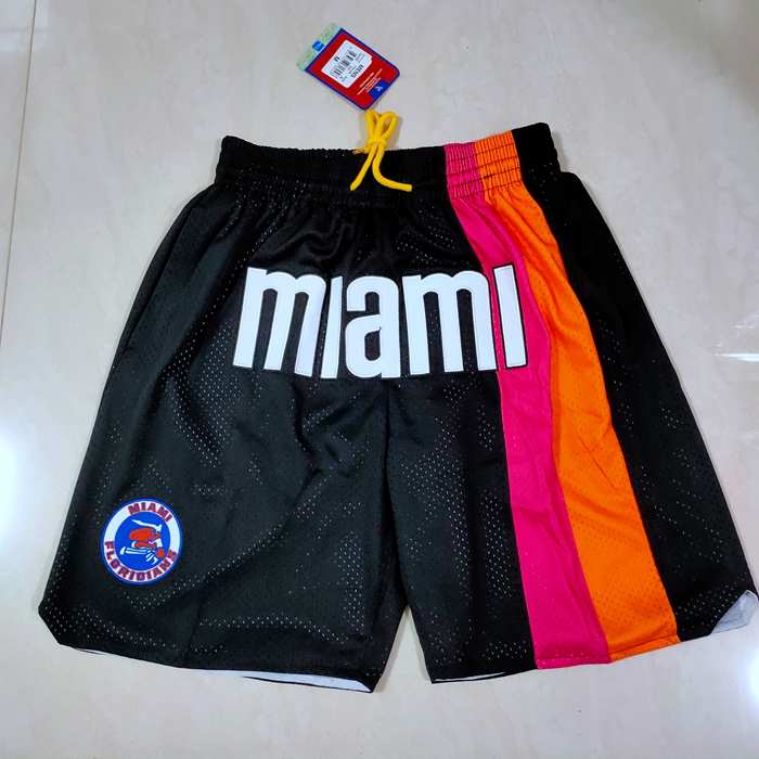 Miami Heat Just Don Black NBA Shorts Miami Heat Just Don Black NBA Shorts