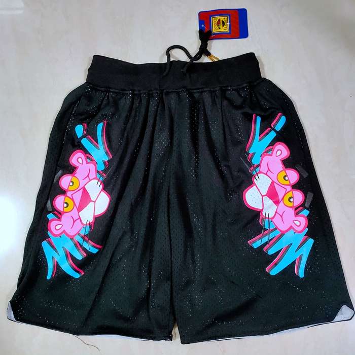 Miami Heat Just Don Black NBA Shorts 03 Miami Heat Just Don Black NBA Shorts 03