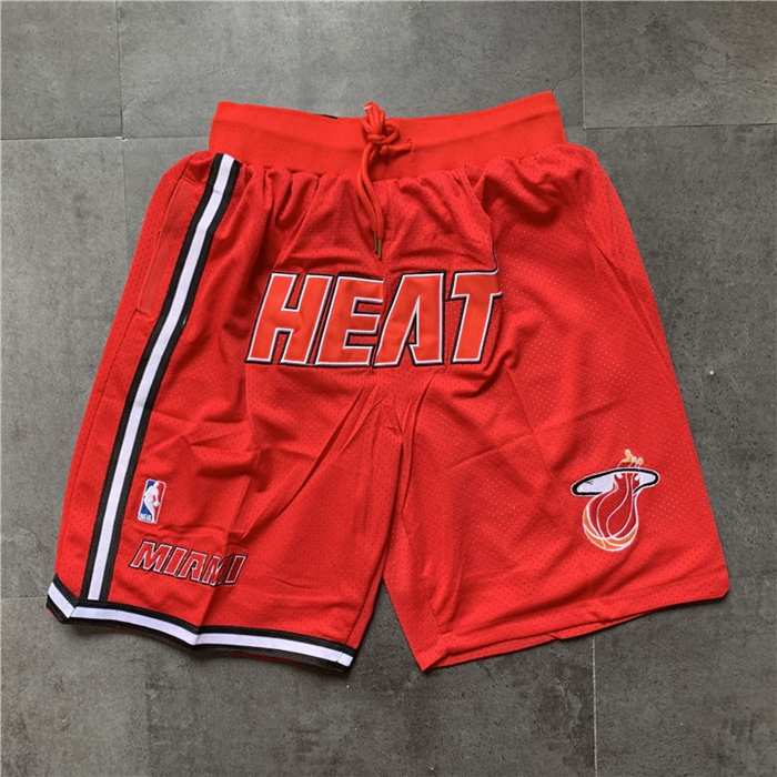 Miami Heat Just Don Red NBA Shorts Miami Heat Just Don Red NBA Shorts