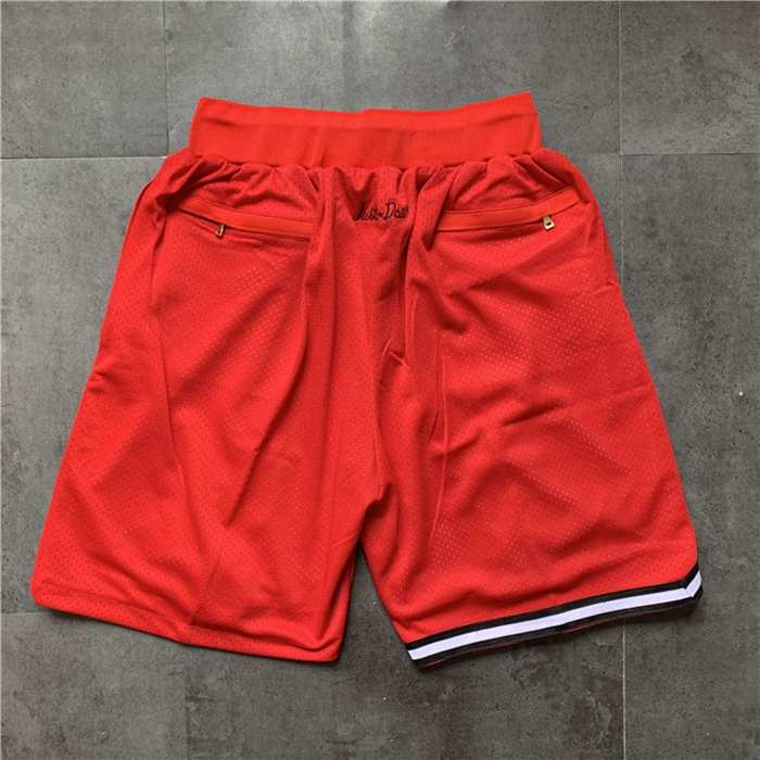 Miami Heat Just Don Red NBA Shorts