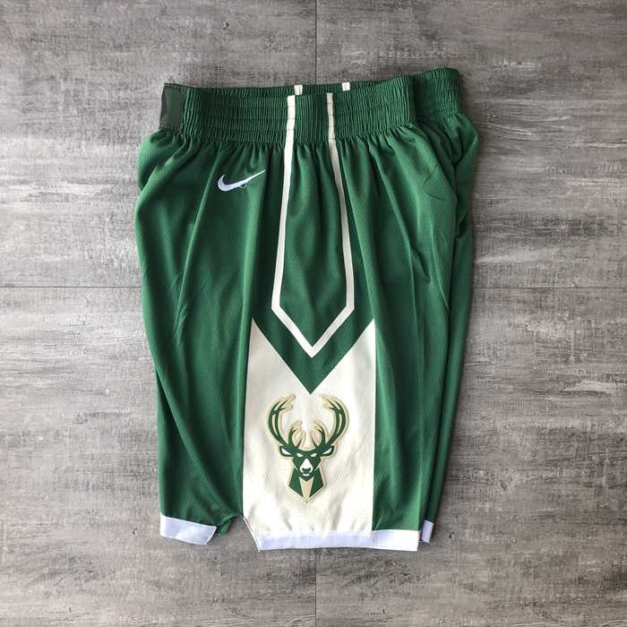 Milwaukee Bucks Green NBA Shorts