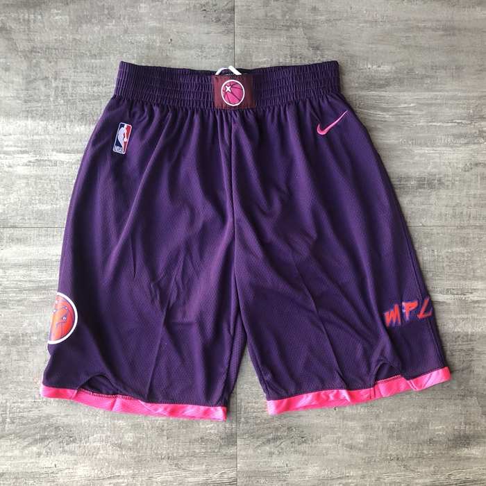 Minnesota Timberwolves Purple City NBA Shorts Minnesota Timberwolves Purple City NBA Shorts
