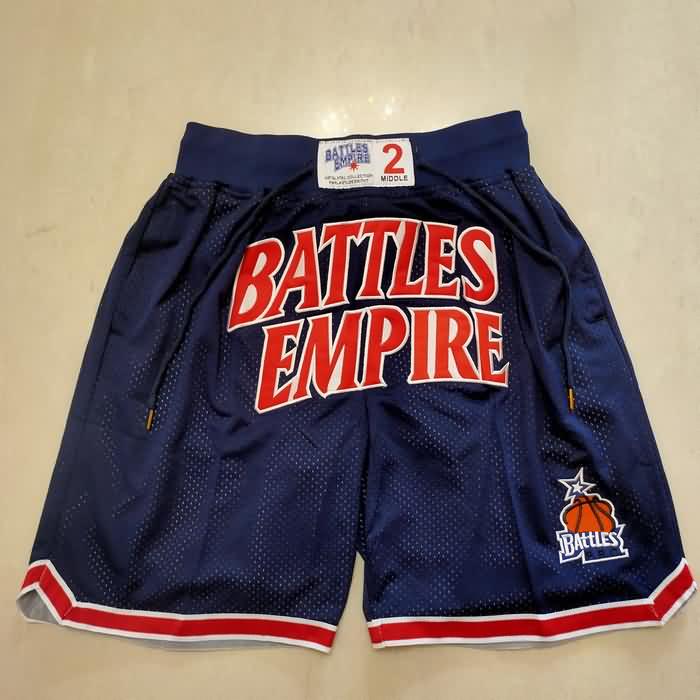 Movie Just Don Dark Blue Basketball Shorts Movie Just Don Dark Blue Basketball Shorts