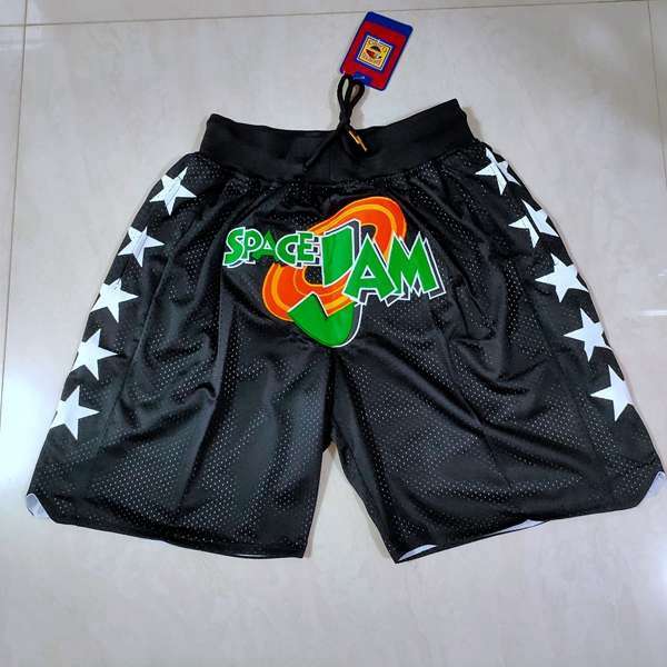 Movie Space Jam Just Don Black NBA Shorts Movie Space Jam Just Don Black NBA Shorts