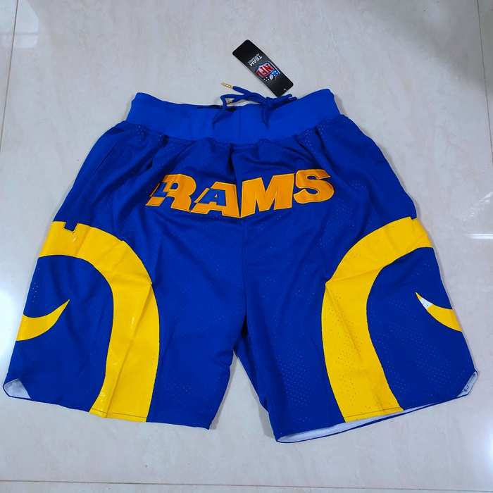 Los Angeles Rams Just Don Blue NFL Shorts Los Angeles Rams Just Don Blue NFL Shorts