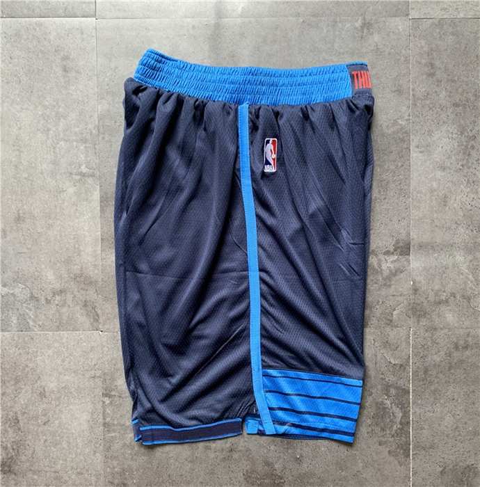 Oklahoma City Thunder Dark Blue City NBA Shorts
