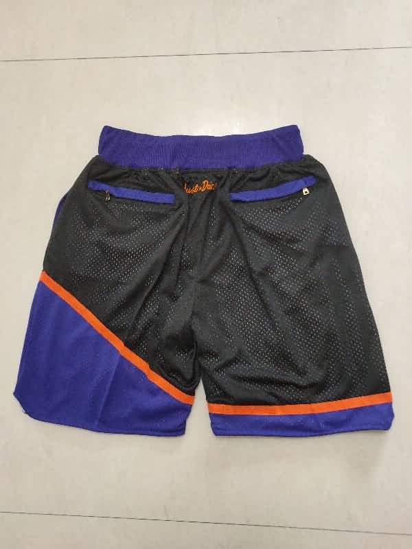 Phoenix Suns Just Don Black Basketball Shorts 03