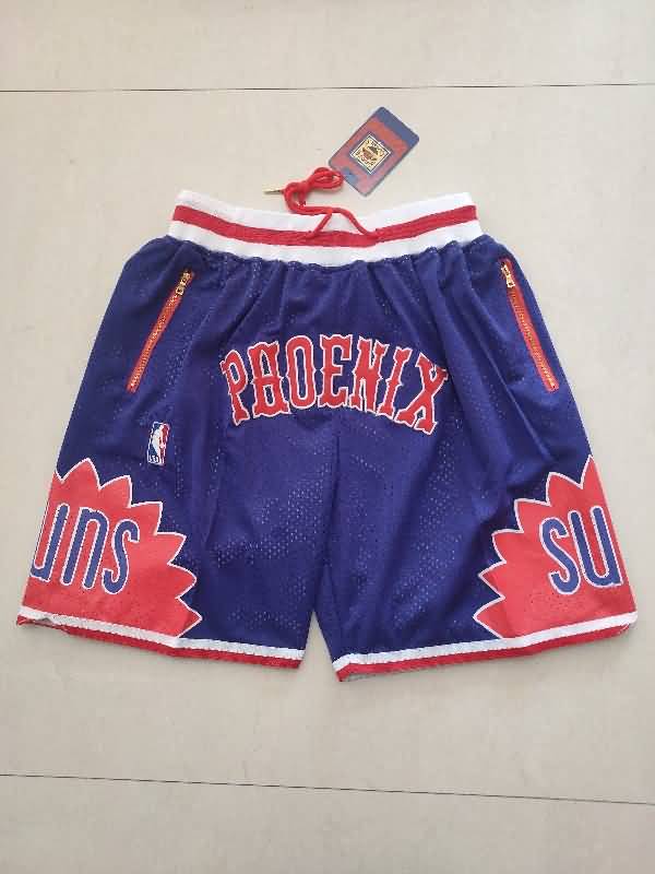 Phoenix Suns Just Don Purple Basketball Shorts Phoenix Suns Just Don Purple Basketball Shorts