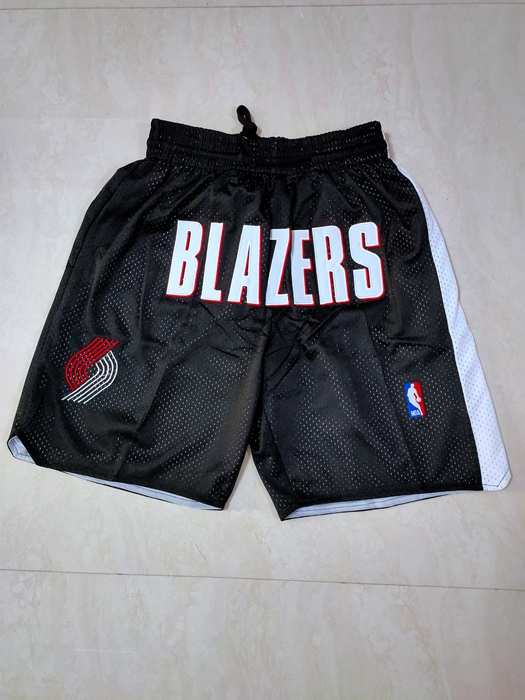 Portland Trail Blazers Just Don Black NBA Shorts Portland Trail Blazers Just Don Black NBA Shorts