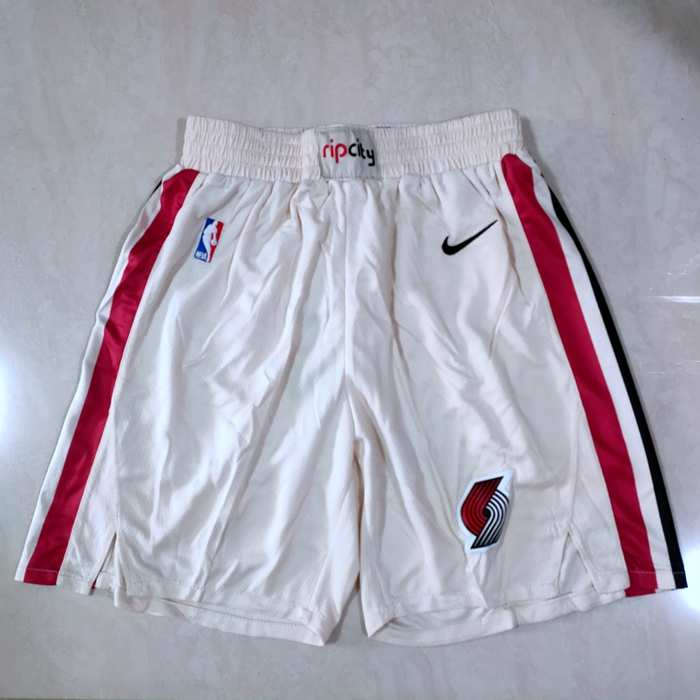 Portland Trail Blazers White City NBA Shorts Portland Trail Blazers White City NBA Shorts