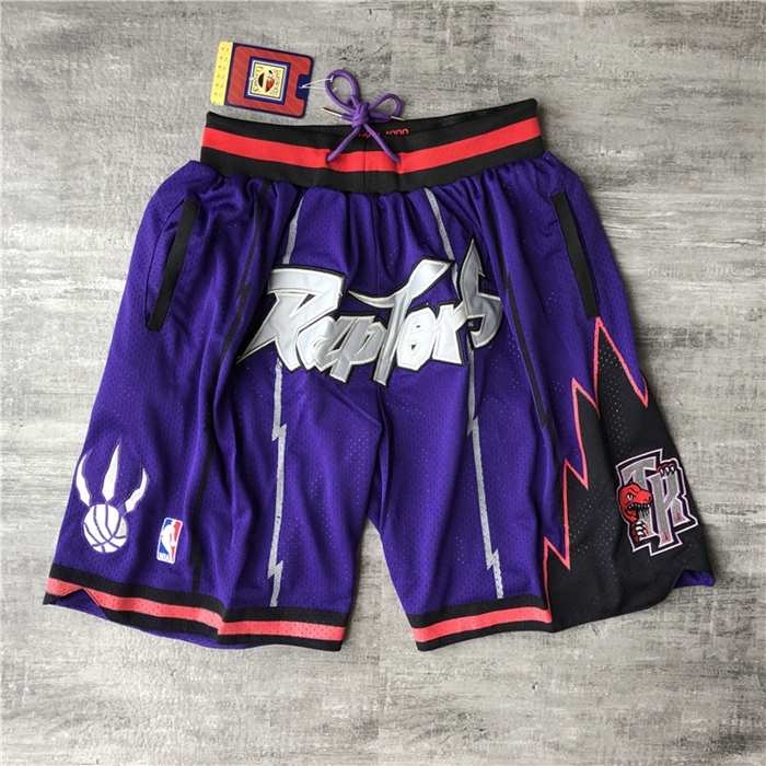 Toronto Raptors Just Don Purple NBA Shorts Toronto Raptors Just Don Purple NBA Shorts