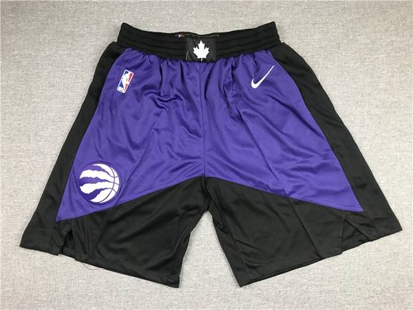 Toronto Raptors Purple Black NBA Shorts Toronto Raptors Purple Black NBA Shorts
