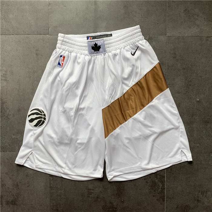 Toronto Raptors White NBA Shorts Toronto Raptors White NBA Shorts