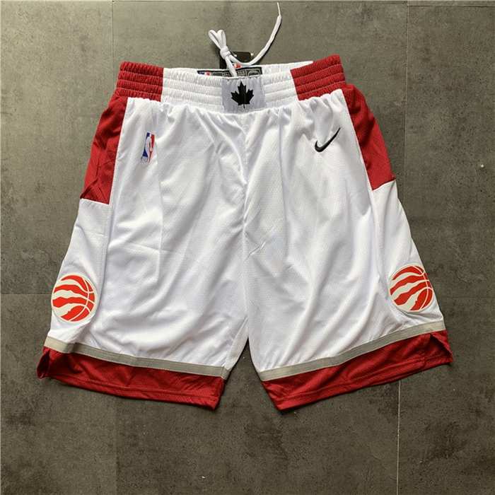Toronto Raptors White NBA Shorts 02 Toronto Raptors White NBA Shorts 02