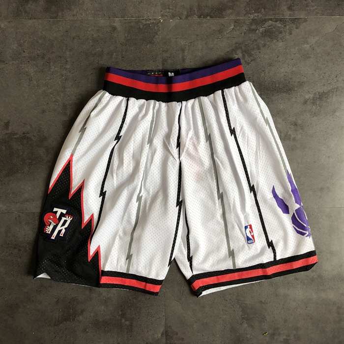 Toronto Raptors White Classics NBA Shorts Toronto Raptors White Classics NBA Shorts