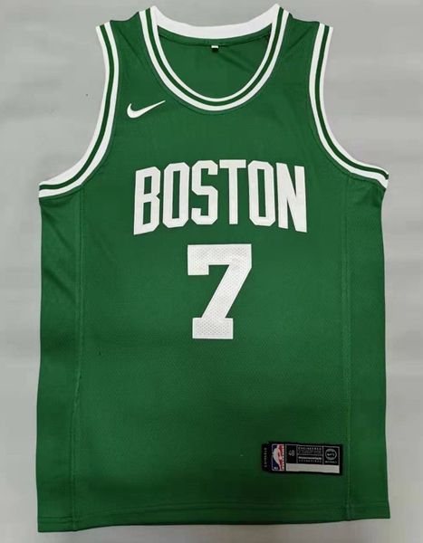 20/21 Boston Celtics Green #7 BROWN Basketball Jersey (Stitched) 20/21 Boston Celtics Green #7 BROWN Basketball Jersey (Stitched)