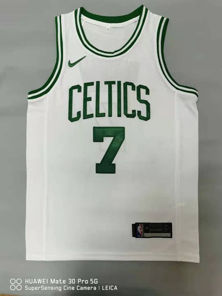 20/21 Boston Celtics White #7 BROWN Basketball Jersey (Stitched) 20/21 Boston Celtics White #7 BROWN Basketball Jersey (Stitched)