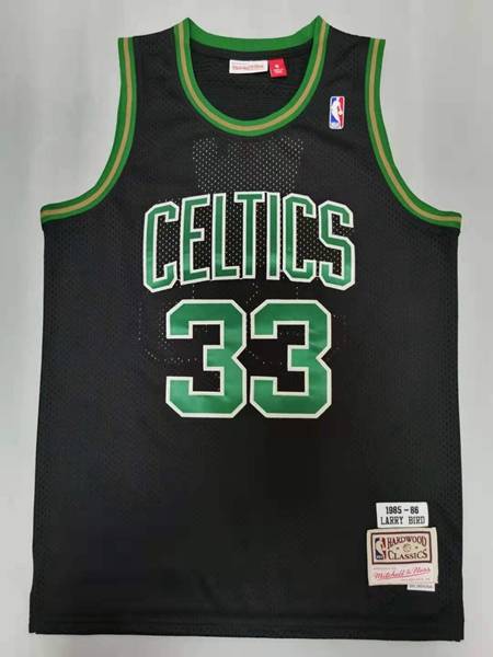 Boston Celtics 1985/86 Black #33 BIRD Classics Basketball Jersey (Stitched) Boston Celtics 1985/86 Black #33 BIRD Classics Basketball Jersey (Stitched)
