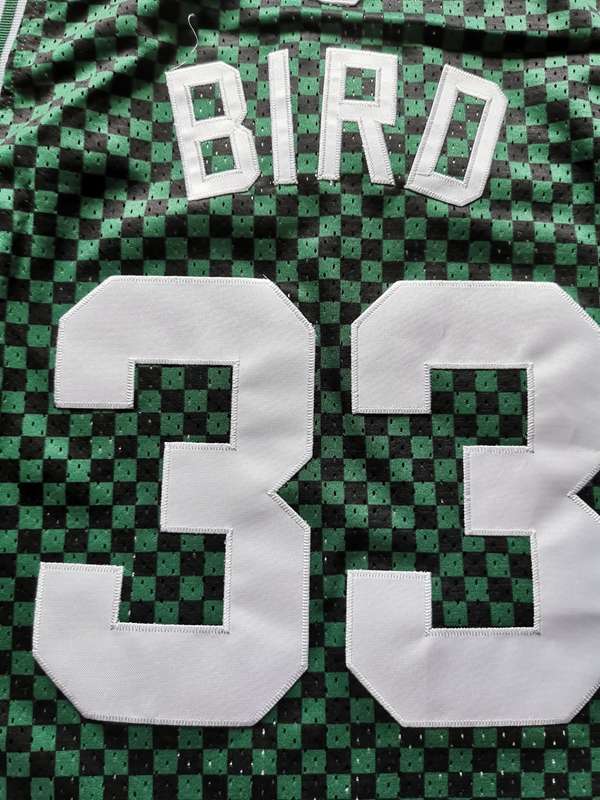 Boston Celtics Green #33 BIRD Classics Basketball Jersey (Stitched)