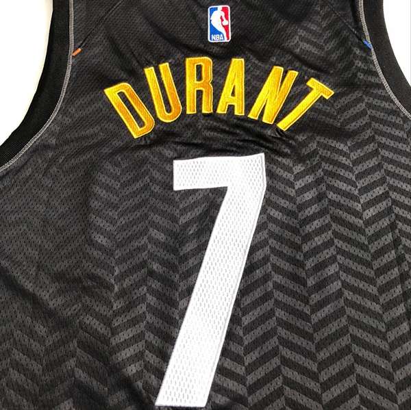 Brooklyn Nets 20/21 Black #7 DURANT City Basketball Jersey (Closely Stitched)