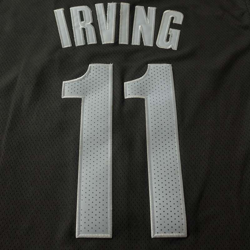 Brooklyn Nets Black #11 IRVING Basketball Jersey 03 (Stitched)