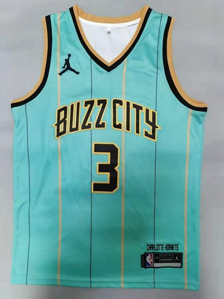 2020 Charlotte Hornets Green #3 ROZIER III AJ Basketball Jersey (Stitched) 2020 Charlotte Hornets Green #3 ROZIER III AJ Basketball Jersey (Stitched)