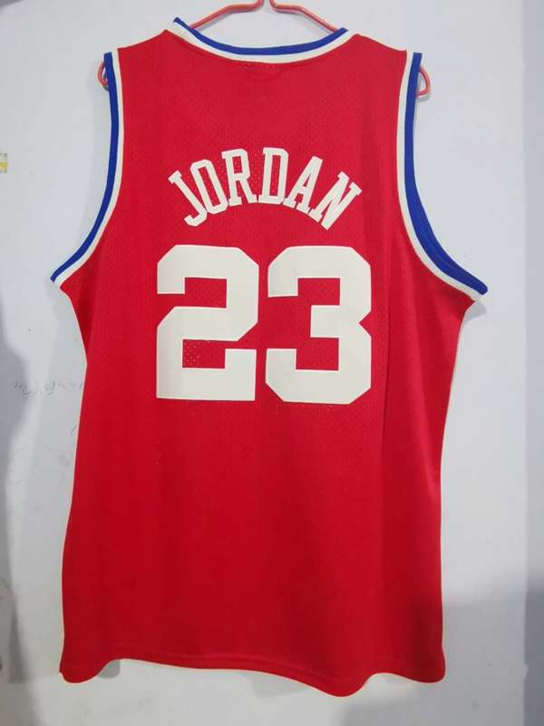 Chicago Bulls 1989 Red #23 JORDAN ALL-STAR Classics Basketball Jersey (Stitched)